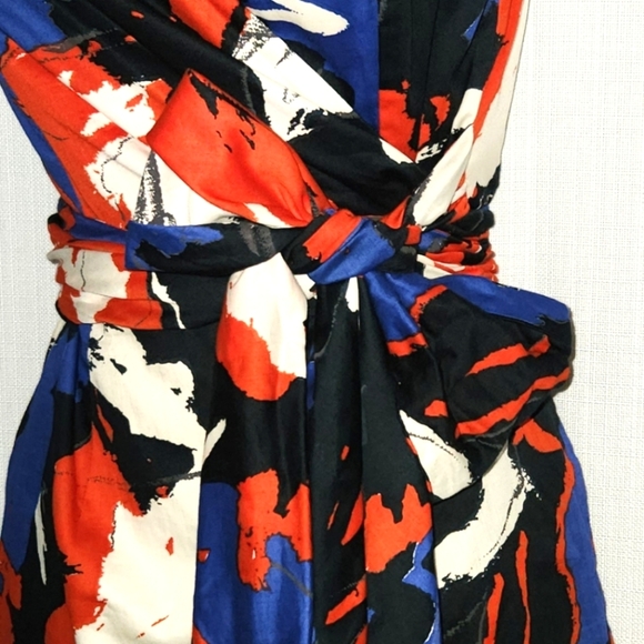 French Connection Strapless Mini Dress in Red, White, and Blue Size 4 - Picture 9 of 9